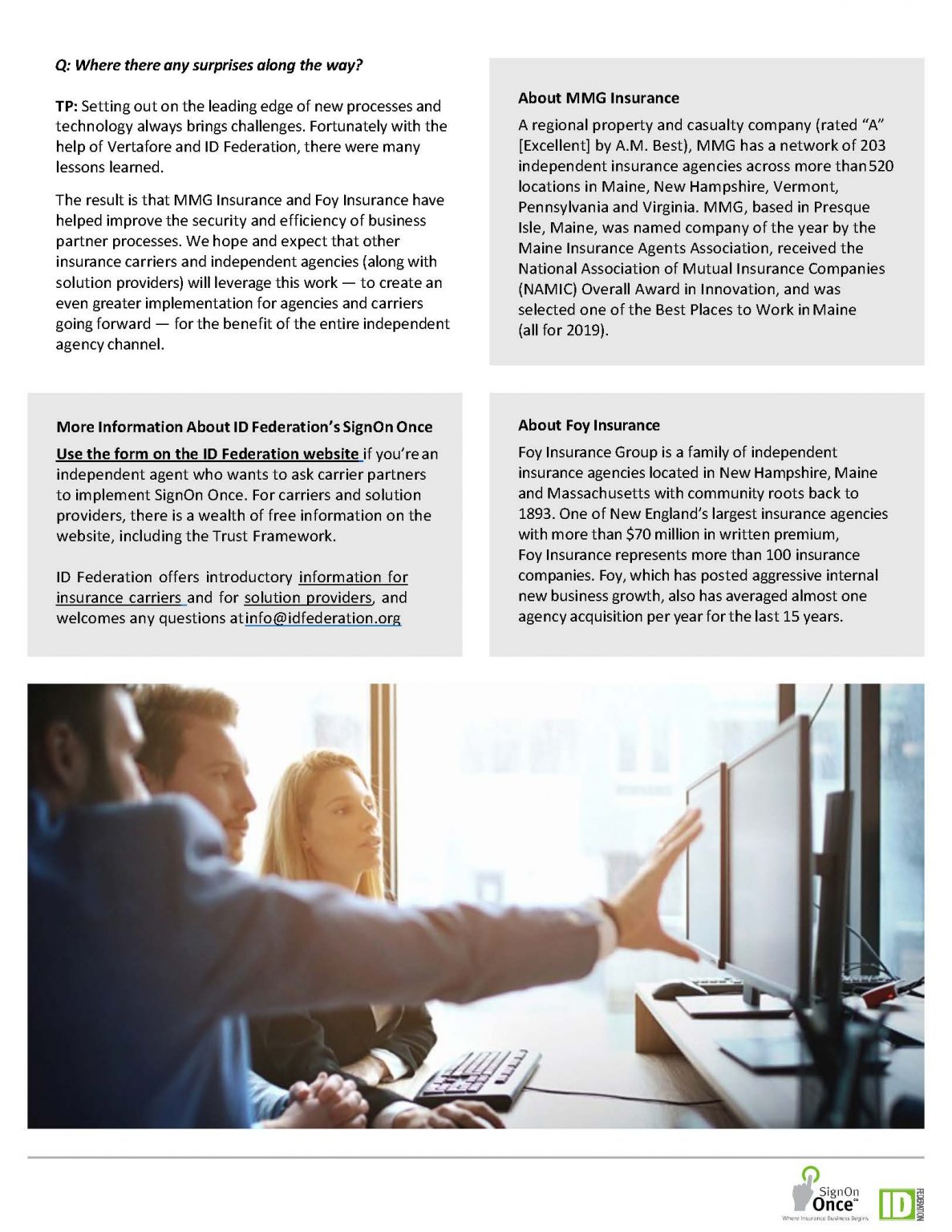 Case Study MMG and Foy Insurance